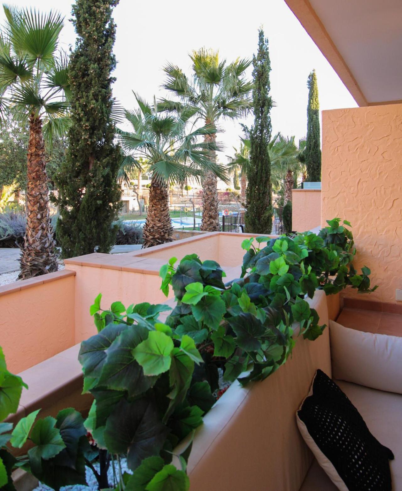 Quite & Relaxing Private Apartment For 2-6 Pers - Golf & Pool Resort - Murcia Exterior photo